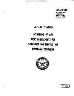 mil spec for electrical enclosures|mil standard 108e pdf.